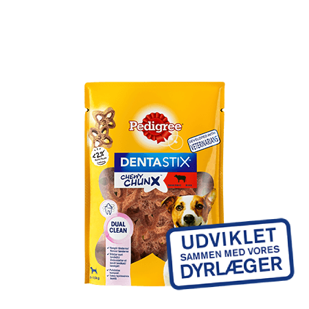 PEDIGREE® DentaStix™ Chewy Chunx™ Mini - Okse