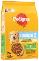 Pedigree Junior med fjerkræ og grøntsager 7kg