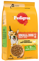 Pedigree Small med fjerkræ og grøntsager 6x2kg