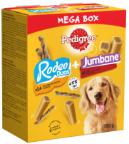 Pedigree MegaBox Mix Jumbone + Rodeo Duos 780g